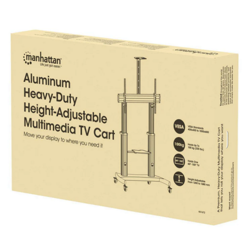 Suport TV Manhattan 461672, 60 - 100 inch, Gray