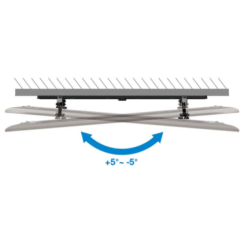 Suport TV Manhattan 461863, 43 - 90 inch, Black