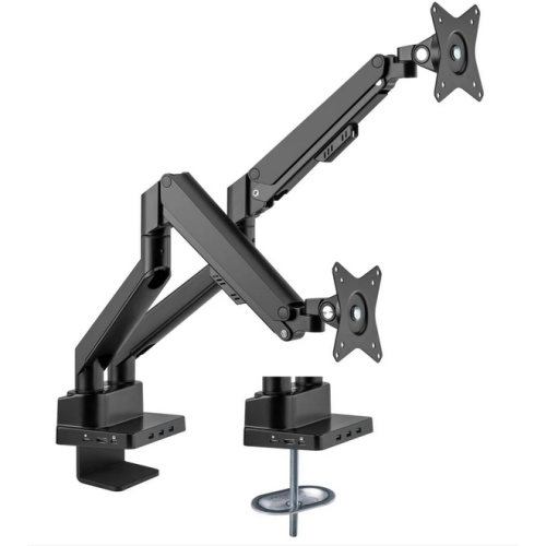 Suport Manhattan 8-in-1 461887, 17 - 32 inch, Black