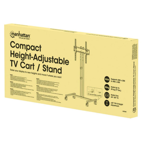 Stand TV Manhattan 462068, 34 - 55 inch, Black