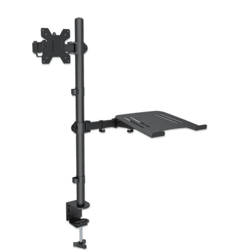 Suport monitor Manhattan 462136, 13 - 32 inch, Black