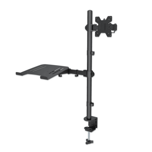 Suport monitor Manhattan 462136, 13 - 32 inch, Black