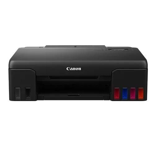 Imprimanta inkjet color CISS Canon Pixma G540, dimensiune A4, viteza 3.9 ppm alb-negru, rezolutie 4800x1200dpi, alimentare hartie 100 coli, format hartie: A4, A5,B5, interfata: USB, WIFI, consumabile:GI-43 BK, C, M, Y, R, GY.