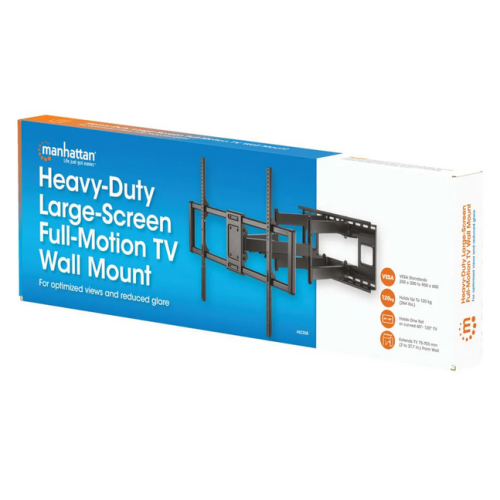 Suport TV Manhattan 462358, 60 - 120 inch, Black