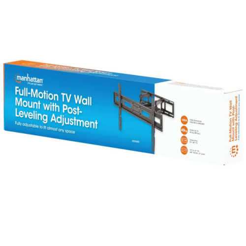 Suport TV Manhattan 462440, 37 - 80 inch, Black