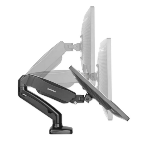 Suport Manhattan 462495, 17 - 32 inch, Black