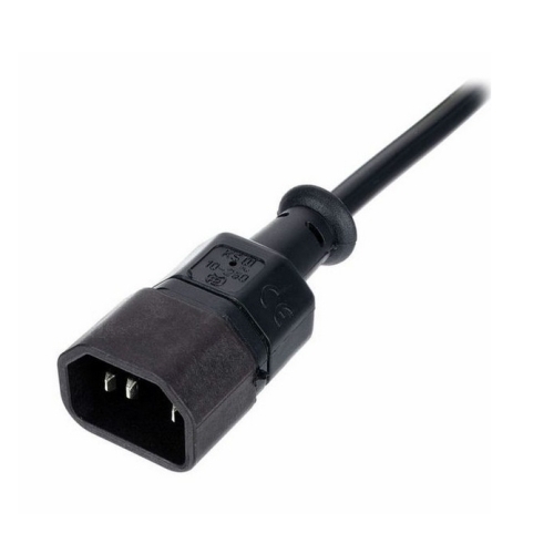 Cablu de alimentare Stairville, C14 male - C13 female, 10 m, Black