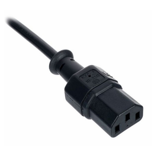 Cablu de alimentare Stairville, C14 male - C13 female, 10 m, Black
