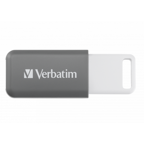Stick Memorie Verbatim DataBar 49456, 128GB, USB 2.0, Gray