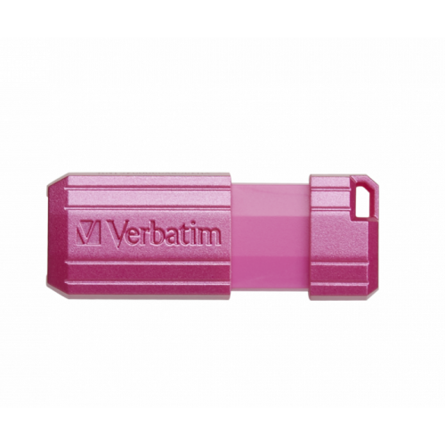 Stick Memorie Verbatim PinStripe 49460, 128GB, USB 2.0, Hot Pink