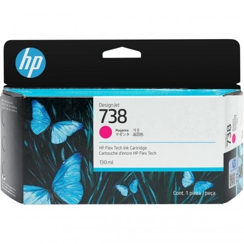 Cartus Cerneala HP 738 Magenta 498N6A 130ml