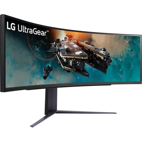 Monitor LED Curbat LG 49GR85DC-B, 49inch, 5120x1440, 1ms GTG, Black