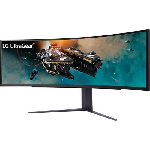 Monitor LED Curbat LG 49GR85DC-B, 49inch, 5120x1440, 1ms GTG, Black