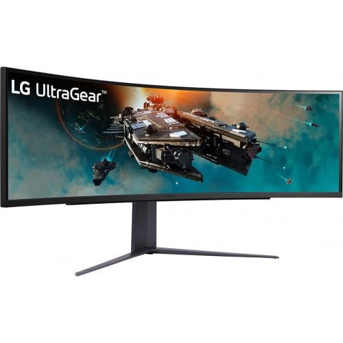 Monitor LED Curbat LG 49GR85DC-B, 49inch, 5120x1440, 1ms GTG, Black