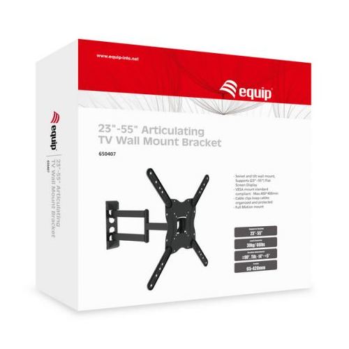 Suport TV Equip 650407, 23 - 55 inch, Black