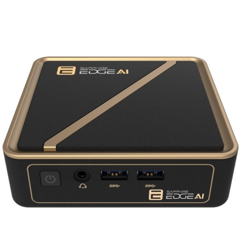 Calculator Sapphire Edge AI 340 UCFF, AMD Ryzen AI 5 340, No RAM, No SSD, AMD Radeon 840M, No OS