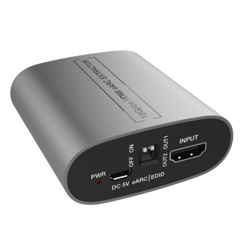Adaptor EvoConnect 4K60EARCEXTRACTOR, HDMI female - HDMI female, Gray