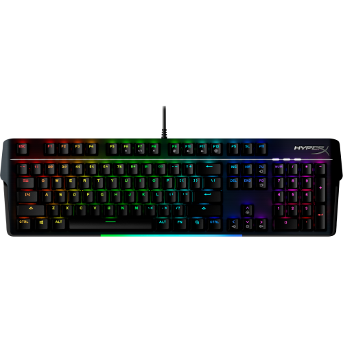 Tastatura HP HyperX Alloy Mkw100, Tastatura mecanica, Cablu USB Type-C detasabil, Iluminare RGB, Anti-Ghosting, Neagra
