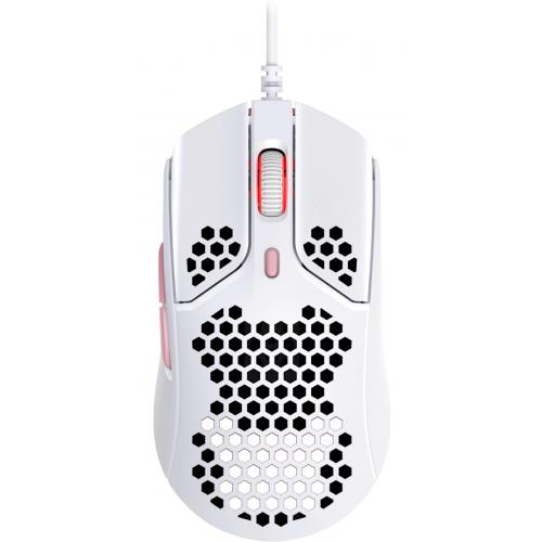 Mouse HP HYPERX Pulsefire Haste, wireless, alb-roz