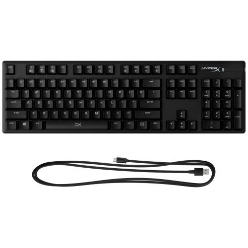 Tastatura HP HyperX Alloy Origins Aqua Switch, RGB LED, USB, Black