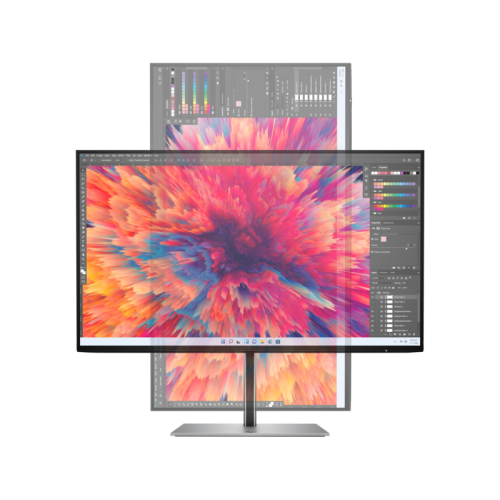 Monitor LED HP Z24Q G3, 23.8inch, 2560x1440, 5ms GTG, Black-Silver