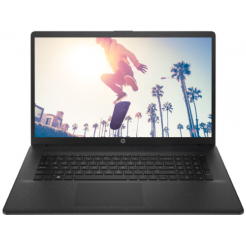 Laptop HP 17-cn0012nq, Intel Core i7-1165G7, 17.3inch, RAM 8GB, SSD 512GB, Intel Iris Xe Graphics, Free DOS, Jet Black