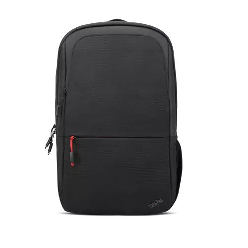 Lenovo ThinkPad Essential 16-inch Backpack (Eco), Two main compartments, including a dedicated padded PC pocket, designed to fit Lenovo ThinkPad laptops up to 16 inches, Two additional front zip pockets for quick accessory access, One mesh side water bott