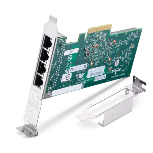 Placa de retea Lenovo 4XC1K80847, 4 x RJ45, Low Profile