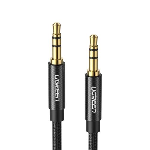 Cablu audio Ugreen AV112, 3.5mm jack - 3.5mm jack, 1m, Black