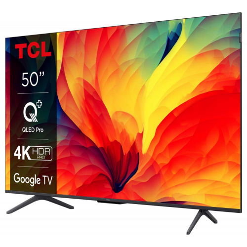 Televizor QLED TCL Smart 50QLED780 Seria QLED780, 50 inch, Ultra HD 4K, Black