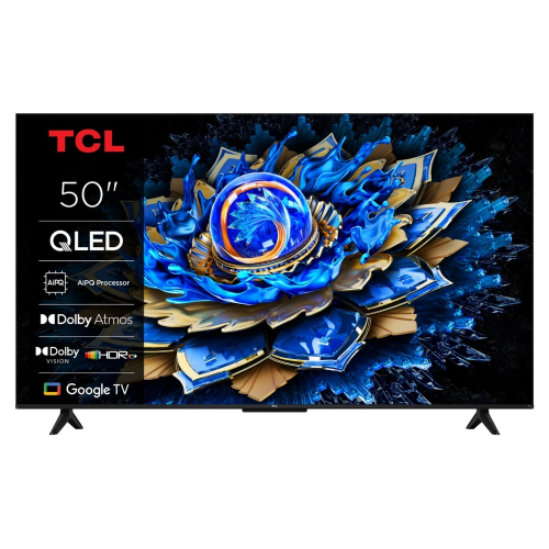 Televizor QLED TCL Smart 50T69C Seria T69C, 50 inch, Ultra HD 4K, Black