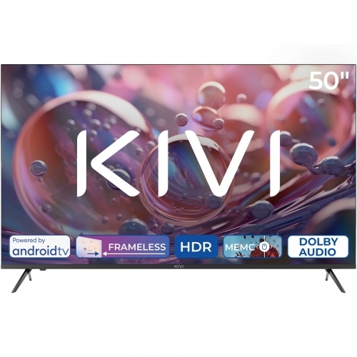 Televizor LED KIVI Smart 50U760QB Seria U760QB, 50inch, Ultra HD 4K, Black