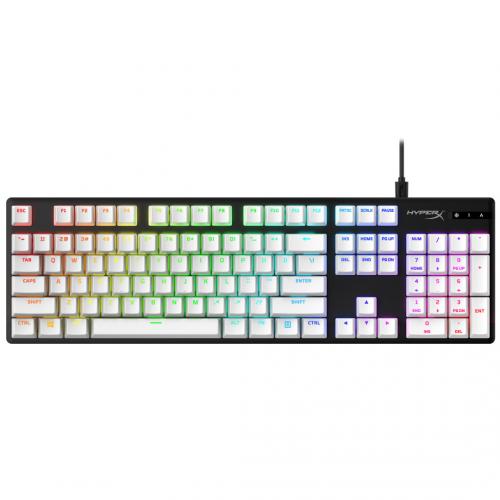 HP Gaming Keycaps Full set, HyperX Pudding, US Layout, White PBT