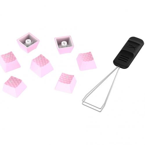Taste mecanice HP HyperX Rubber, Pink