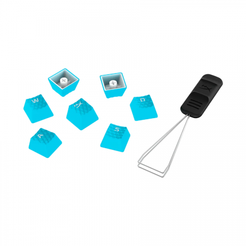 HP Gaming Keycaps Full set, HyperX Pudding, US Layout, Blue