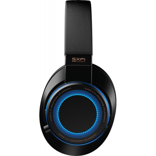 Casti cu microfon Creative SXFI Air Gamer, Bluetooth/USB-C/3.5mm jack, Black