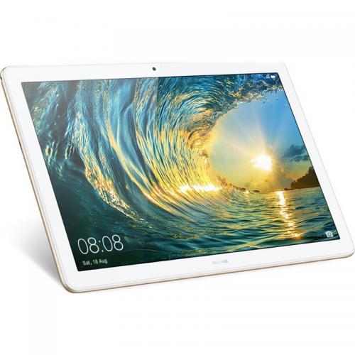 Tableta Huawei MediaPad T5, HiSilicon Kirin 659 Octa Core, 10.1inch, 32GB, Wi-Fi, BT, Android 8.0, Gold