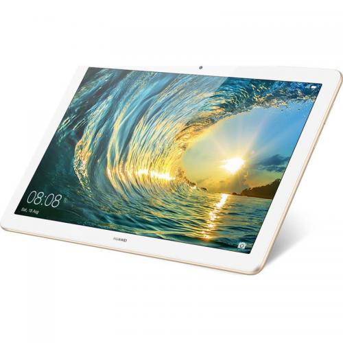 Tableta Huawei MediaPad T5, HiSilicon Kirin 659 Octa Core, 10.1inch, 32GB, Wi-Fi, BT, Android 8.0, Gold