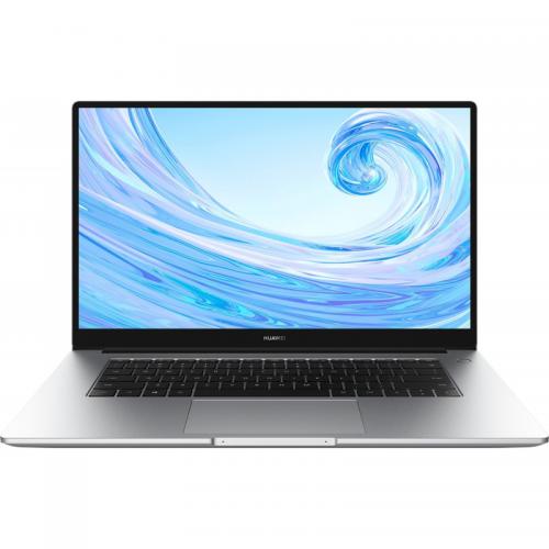 Laptop Huawei MateBook D 15, Intel Core i3-10110U, 15.6inch, RAM 8GB, SSD 256GB, Intel UHD Graphics, Windows 10, Silver
