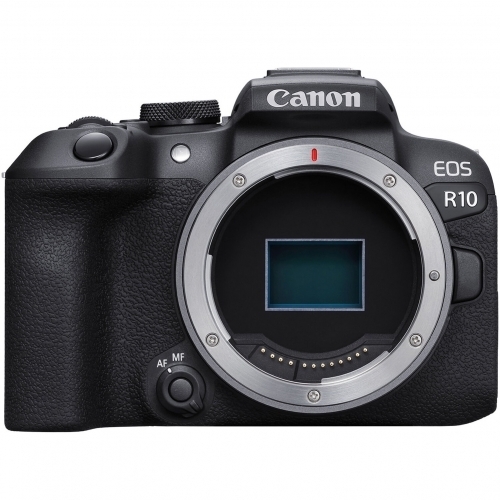 Aparat Foto Canon EOS R10, 24MP, Black + Obiectiv RF-S 18-45mm