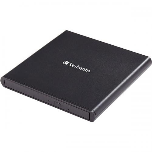 Unitate optica extern Verbatim Slimline, DVD-RW, USB 2.0, Black