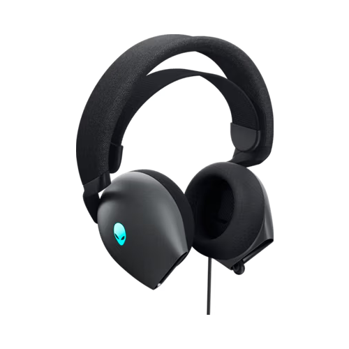 Casti cu microfon Dell Alienware AW520H, USB/3.5mm jack, Dark Side of the Moon