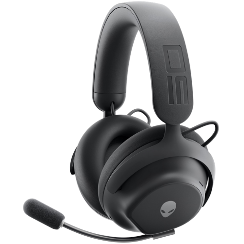 Casti cu microfon Dell Alienware Pro, USB Wireless / Bluetooth / USB, Dark Side of the Moon