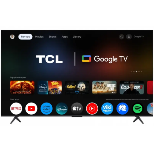 Televizor QD-Mini LED TCL Smart 55C61KS Seria C61KS, 55 inch, Ultra HD 4K, Black