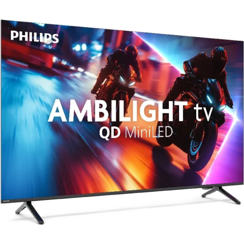 Televizor QD-Mini LED Philips Smart 55MLED910 Seria MLED910, 55 inch, Ultra HD 4K, Black