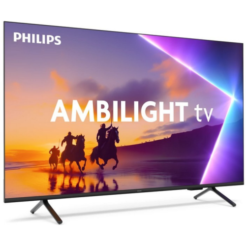 Televizor QLED Philips Smart 55PUS8510 Seria PUS8510, 55 inch, Ultra HD 4K, Black