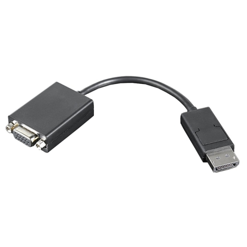 Adaptor Lenovo 57Y4393, DisplayPort male - VGA male, Black