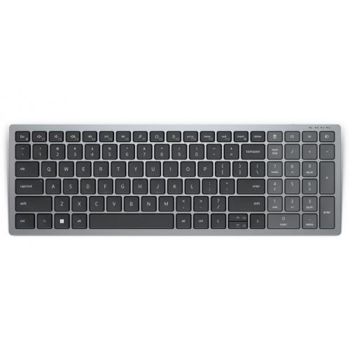 Dell Compact Multi-Device Wireless Keyboard – KB740, COLOR: Titan Gray