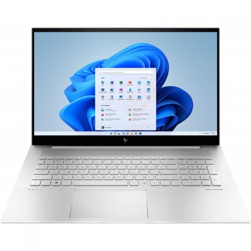 Laptop HP Envy 17-ch0018nn, Intel Core i7-1165G7, 17.3inch Touch, RAM 8GB, SSD512GB, Intel Iris Xe Graphics, Windows 11, Natural Silver