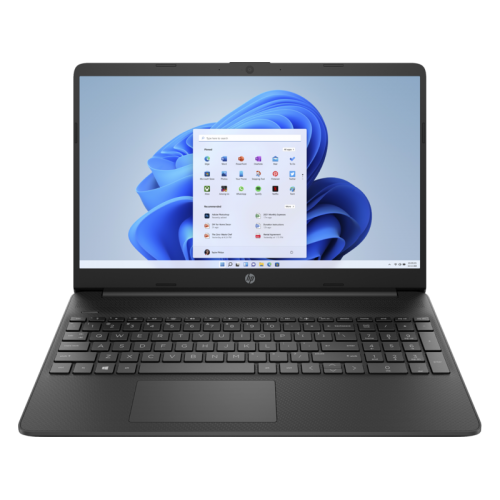 Laptop HP 15s-fq4010nq, Intel Core i7-1195G7, 15.6inch, RAM 8GB, SSD 256GB, Intel Iris Xe Graphics, Windows 11, Jet Black